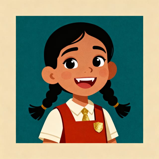 Nour — the seven-year-old (the simplest Arabic)