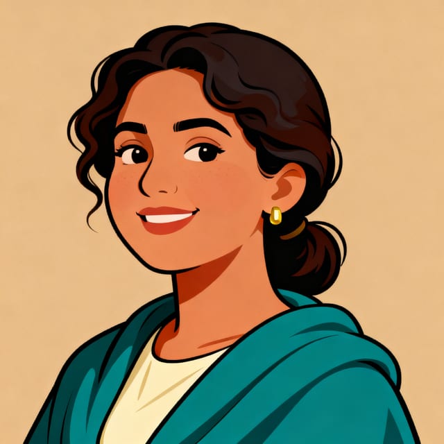 Salma — the host and guide (narrates in English)