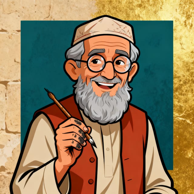 Ustadh Farid — the calligrapher, bookseller and reading teacher
