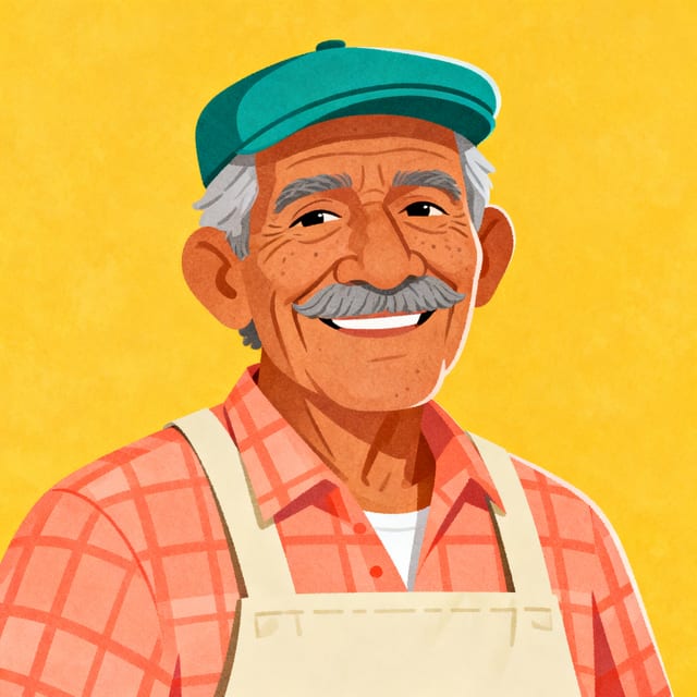 Don Beto — the market vendor