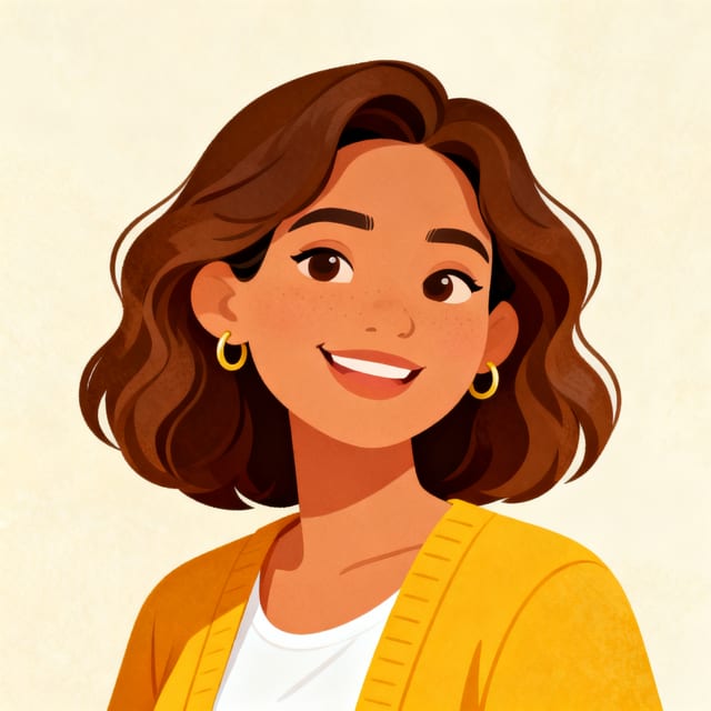 Lucía — the host and narrator-guide