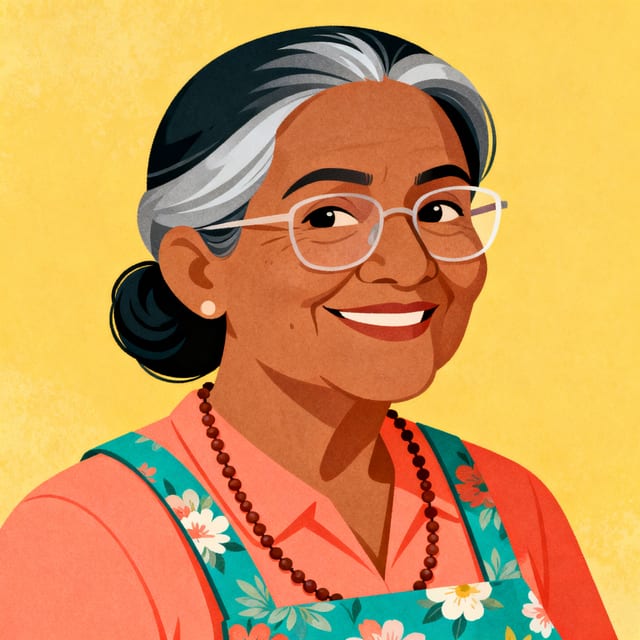 Rosa — the café owner