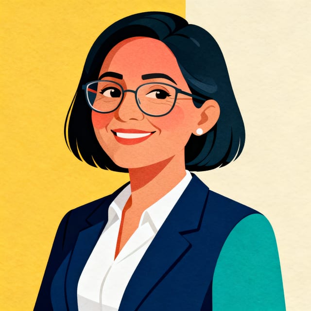 Sra. Ortega — the formal-world official