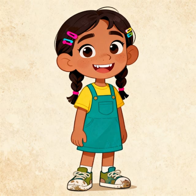 Lili — the neighbourhood child and plainest teacher