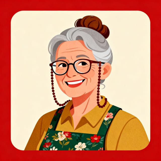 Pani Basia (Barbara) — the café owner